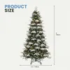 180cm Künstlicher Weihnachtsbaum mit Schnee & 300 LED Produktbild-Vorschau 3