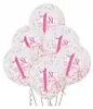 Luftballon Ø30cm Konfetti ca.30cmØ/ 6 Stück 1st Birthday Produktbild-Vorschau 2