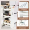 COSTWAY Carrello da nicchia 20 cm, carrello da cucina Anteprima dell’immagine prodotto 6