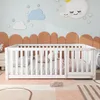 okwish Letto a terra per bambini 140x200 cm con ringhiera e Anteprima dell’immagine prodotto 10