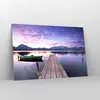 Bilder auf glas - See Berge Wasser - 120x80cm - Glasbilder Produktbild-Vorschau 4