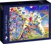 BLUEBIRD Puzzle Jednorož č í sen 500 dílků Produktbild-Vorschau 2