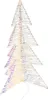 Arbre LED "Rainbow" 1,15 m de haut, 720 lumières blanches Voir les images du produit 6