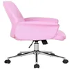 Bürostuhl Drehstuhl Stoff Pink 0704M/3673 Produktbild-Vorschau 3