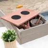 MUDDY BUDDY® Sandkasten „Wild Bear“ warmgrau - puderrosa Produktbild-Vorschau 8