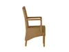 MiaMöbel Armlehnstuhl Rattan 51x98x57 cm Modern Massivholz Produktbild-Vorschau 10