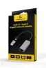 gembird USB-C to Gigabit Ethernet network LAN adapter Produktbild-Vorschau 2
