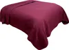 Tagesdecke Bettüberwurf 220x240 cm Bordeaux Unifarben Produktbild-Vorschau 1