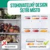 Avalo Dózy na potraviny - Meal Prep dózy - Plastové dózy do Náhled obrázku produktu 3
