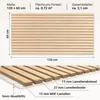 Ikodm Akustikpaneele Wandpaneele 120x60 cm Weißeiche, Produktbild-Vorschau 2