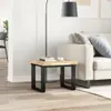 Tischplatte Quadratisch 50x50x4 cm Massivholz Akazie - Produktbild-Vorschau 3
