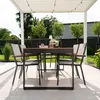 HOME DELUXE Gartentisch SIERA – 160 x 90 cm aus robustem Produktbild-Vorschau 6