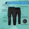 Motorradhose Herren mit CE-Protektoren aus Textil, Produktbild-Vorschau 7