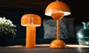 Luxe - Lampe à poser Touch - Luna - Jaune - H20 x Ø10 Voir les images du produit 6