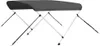A dark gray bimini top with a silver frame is shown against a white background. Náhľad obrázku produktu