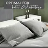 Teddy Plüsch Bettwäsche 240x220 cm Warme Winter Uni Wende Produktbild-Vorschau 4