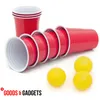 50 gobelets de fête rouges Voir les images du produit 5