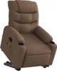 Fauteuil de massage avec releveur Marron Tissu Voir les images du produit 3