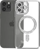 A clear product shot of a phone case with a phone inside. Produktbild-Vorschau