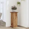 vidaXL Pflanzenständer Altholz-Optik 33x33x80 cm Produktbild-Vorschau 2