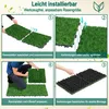 UISEBRT 22 Stück Kunstrasenplatten, Kunstgrasfliesen, Produktbild-Vorschau 5