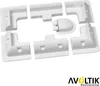 7er Set ABS Solarmodul Eck Halter Halterung verstellbar Produktbild-Vorschau 6