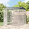 Gabbia per uccelli Antracite 227 x 310 x 247 cm Acciaio Anteprima dell’immagine prodotto 2