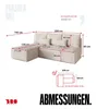 BroMARKT Ecksofa TOP SLIM Schlaffunktion Bettkasten L-Form Produktbild-Vorschau 4