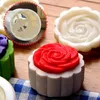 Mooncake Mould Press 50 g 11 razítek Květiny Trojúhelníková Náhled obrázku produktu 6