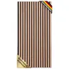 A panel of wooden slats with black backing, presented on a white background. Produktbild-Vorschau