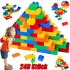 Jeu de construction avec de grandes pièces, 240 pièces en Voir les images du produit 1