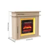 INONEFT Elektrische kachel, 101x34,5x88,8 cm, realistisch Productafbeelding-voorbeeld 2