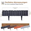 BooGardi Rasenkante Kunststoff Holzoptik 4 Farben 57cm x Produktbild-Vorschau 2