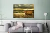 MuchoWow® Poster Schottische Hochlandrind - Licht - Natur Produktbild-Vorschau 5