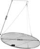 A diagram showing a round grill grate suspended by wires, with dimensions indicated. Anteprima dell’immagine prodotto