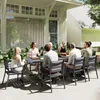 Outsunny Salon de jardin exterieur 8 personnes table de Voir les images du produit 2