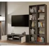 Libreria stretta RAUNO - 40 cm, antracite Anteprima dell’immagine prodotto 10