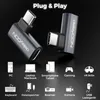 deleyCON USB-C Adapter Winkel 90 Grad Flach (2 Stück) Produktbild-Vorschau 3