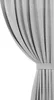 Silbernes Licht Schärpe für Vorhänge 8x140cm elegantes Produktbild-Vorschau 6