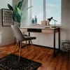 Scrivania L120xP60XH75 Denver30 colore quercia antracite Anteprima dell’immagine prodotto 1
