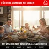 MagicHome Pánev Chloe, 28 cm, 4 litry, se skleněnou Náhled obrázku produktu 11