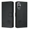 Leder Hülle für Tecno Pova 4 Pro Süße Katze Flip Case Produktbild-Vorschau 2