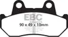 EBC Bremsbeläge Semisntrd Fa69V Produktbild-Vorschau 7