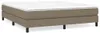 vidaXL Boxspringbettgestell Taupe 160x200 cm Stoff Produktbild-Vorschau 1
