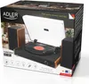 The image shows the packaging of a turntable with speakers. Náhľad obrázku produktu