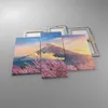 Bild auf Leinwand - Leinwandbild - 3 Teile - Fuji Blume Produktbild-Vorschau 2