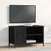 vidaXL Szafka pod TV czarny dąb 80 x 40 x 50 cm materiał Podgląd zdjęcia produktu 2