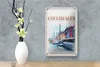 Blechschild Reise 12x18cm Kunst Copenhagen Denmark Boot Produktbild-Vorschau 4