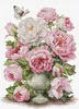 Luca-S Kreuzstich Stickpackung "Die Romanze der Rosen", Produktbild-Vorschau 1