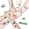 Oblique Unique 36 Temporäre Klebetattoos Kinder Tattoo Set Produktbild-Vorschau 2